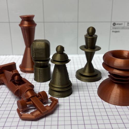 Schachfiguren 3D Druck