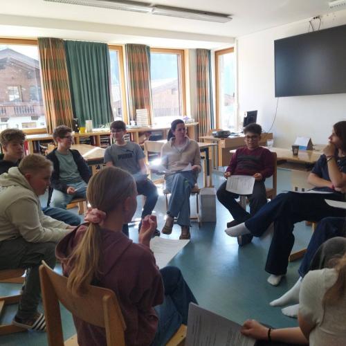 Workshop im Turnsaal